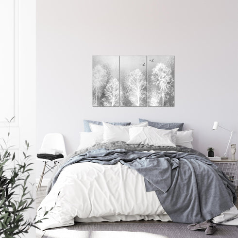 Wandbilder Wohnzimmer XXL Wald Moderne Bilder Abstrakt